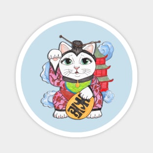 Maneki-Neko, Beckoning Cat Magnet